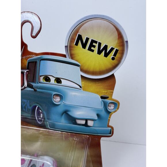 NIB Disney Pixar Cars Toon #18 Cho 1:55 Diecast Car Tokyo Mater 2009 Mattel - Picture 2 of 7